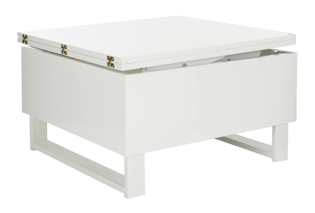 White Lift-Top Coffee Table U309216