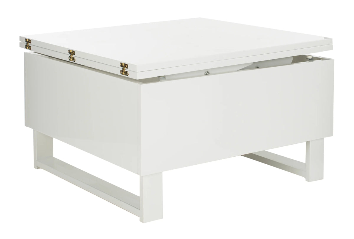 White Lift-Top Coffee Table U309216