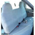 Gray Automotive Twill Truck Bench Seat Covers N5093