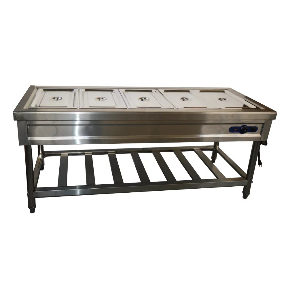 5 Pan Food Warmer Stove with Bracket W944