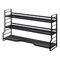 Black 3-Shelf Countertop Rack S874193