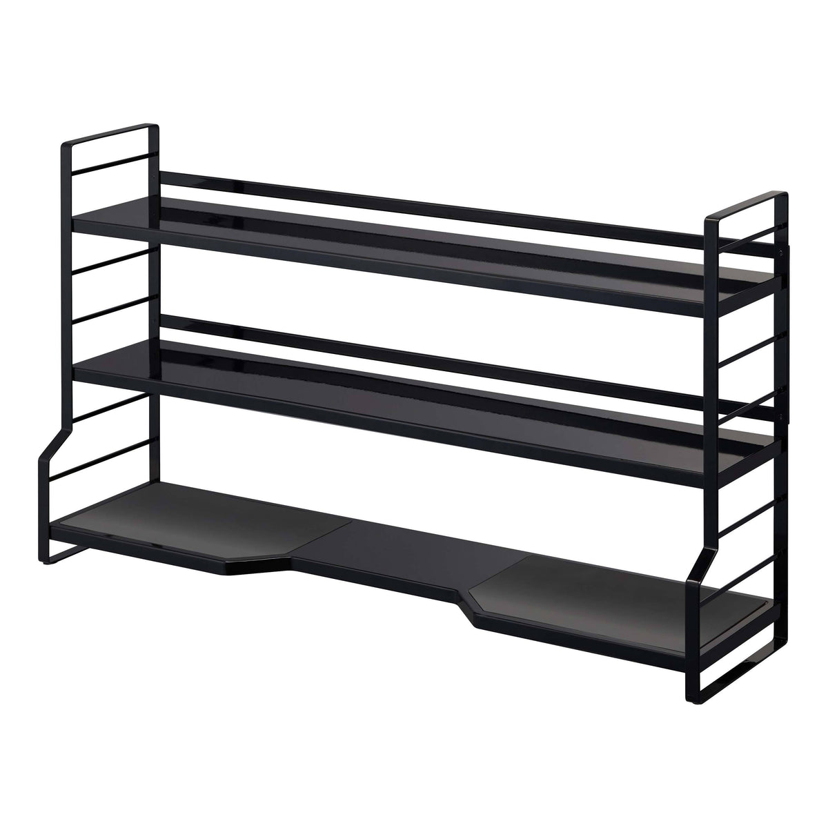 Black 3-Shelf Countertop Rack S874193