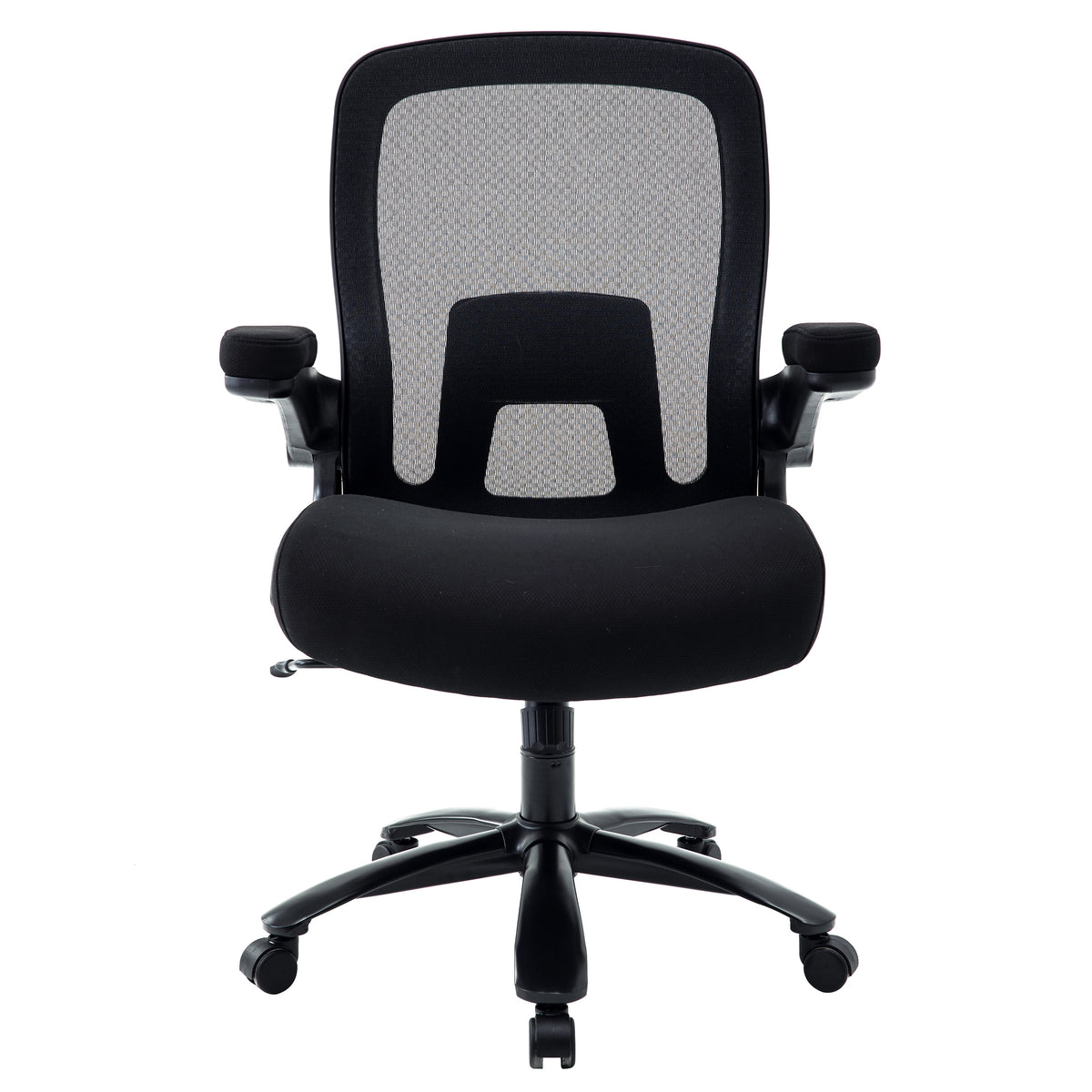 Black Mesh Office Chair with Adjustable Lumbar Support C208735
