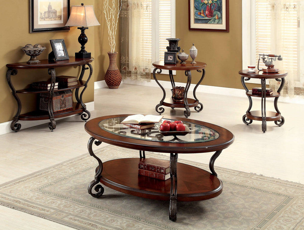 Brown Cherry End Table S376