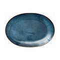 Stoneware Dish 25x36 cm Green Glaze S5642
