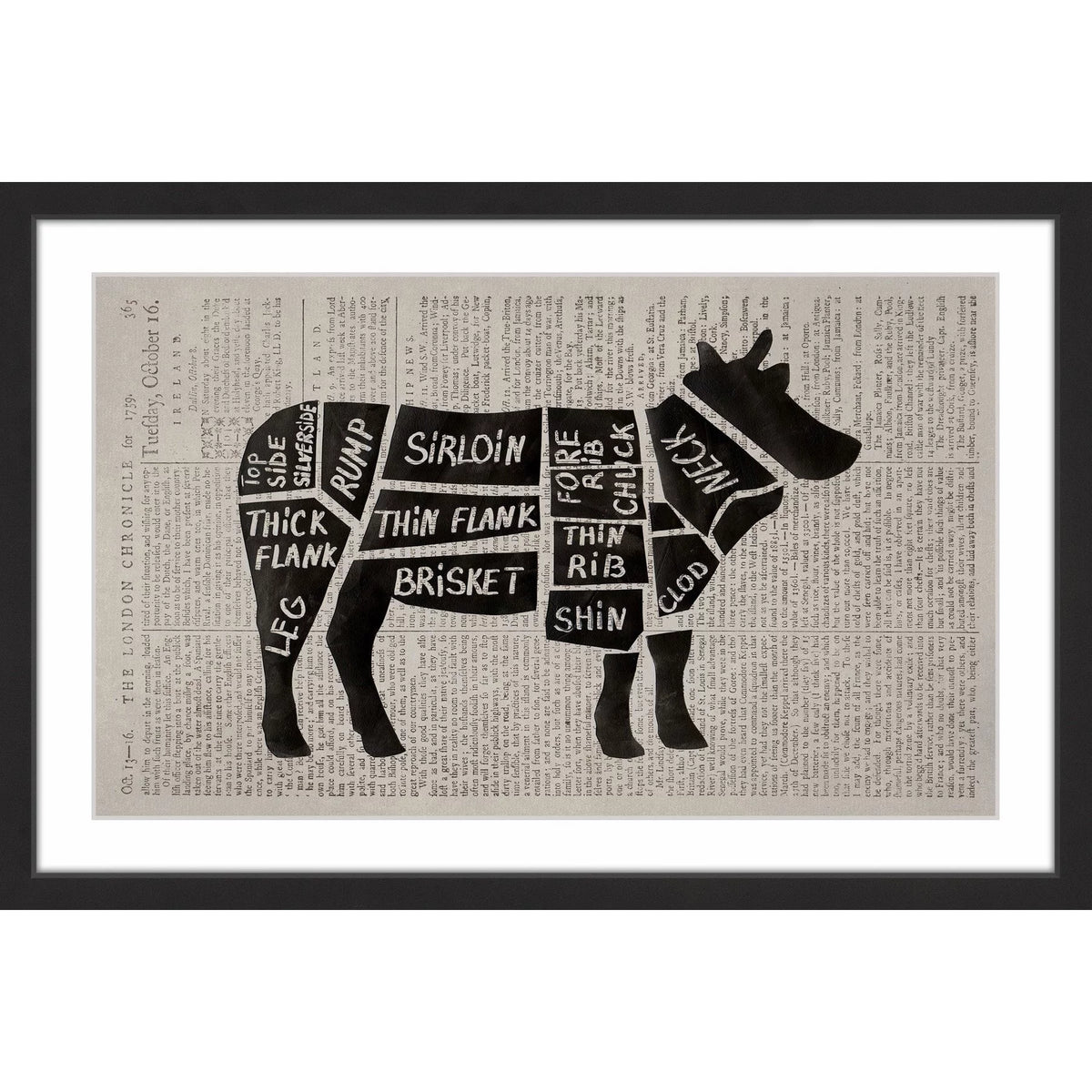 Framed Painting Print S505