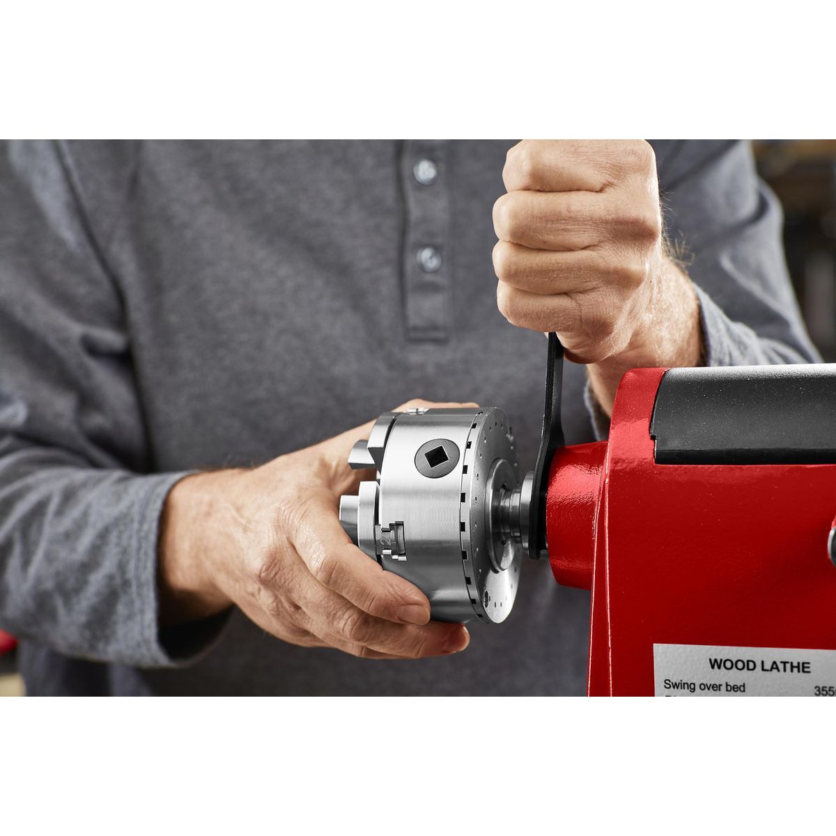 Wood Lathe Chuck Set, 6-Piece T118