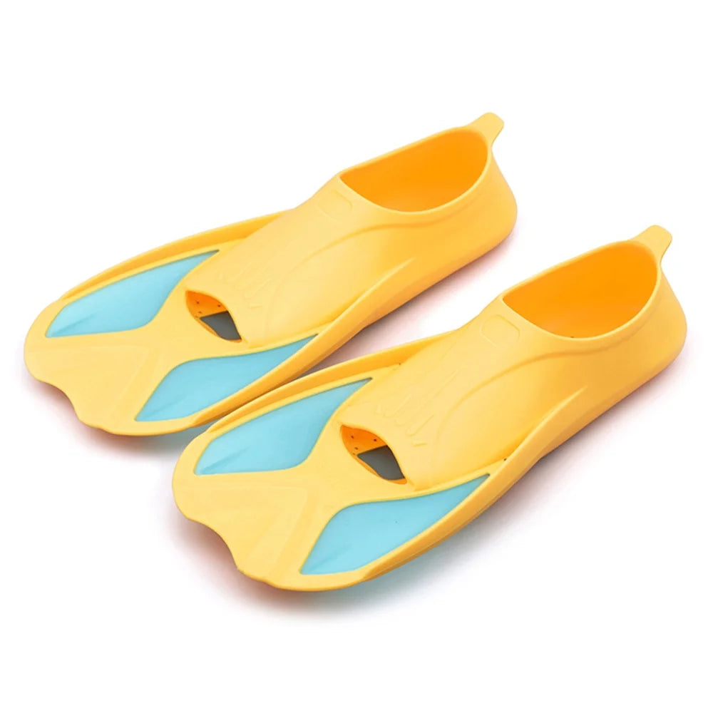 Short Swim Fins for Swimming Snorkeling Training E157988