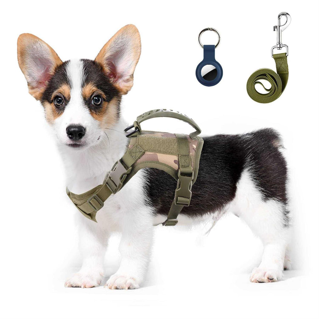 Tactical Dog Harness with Handle and Leash Set K201974