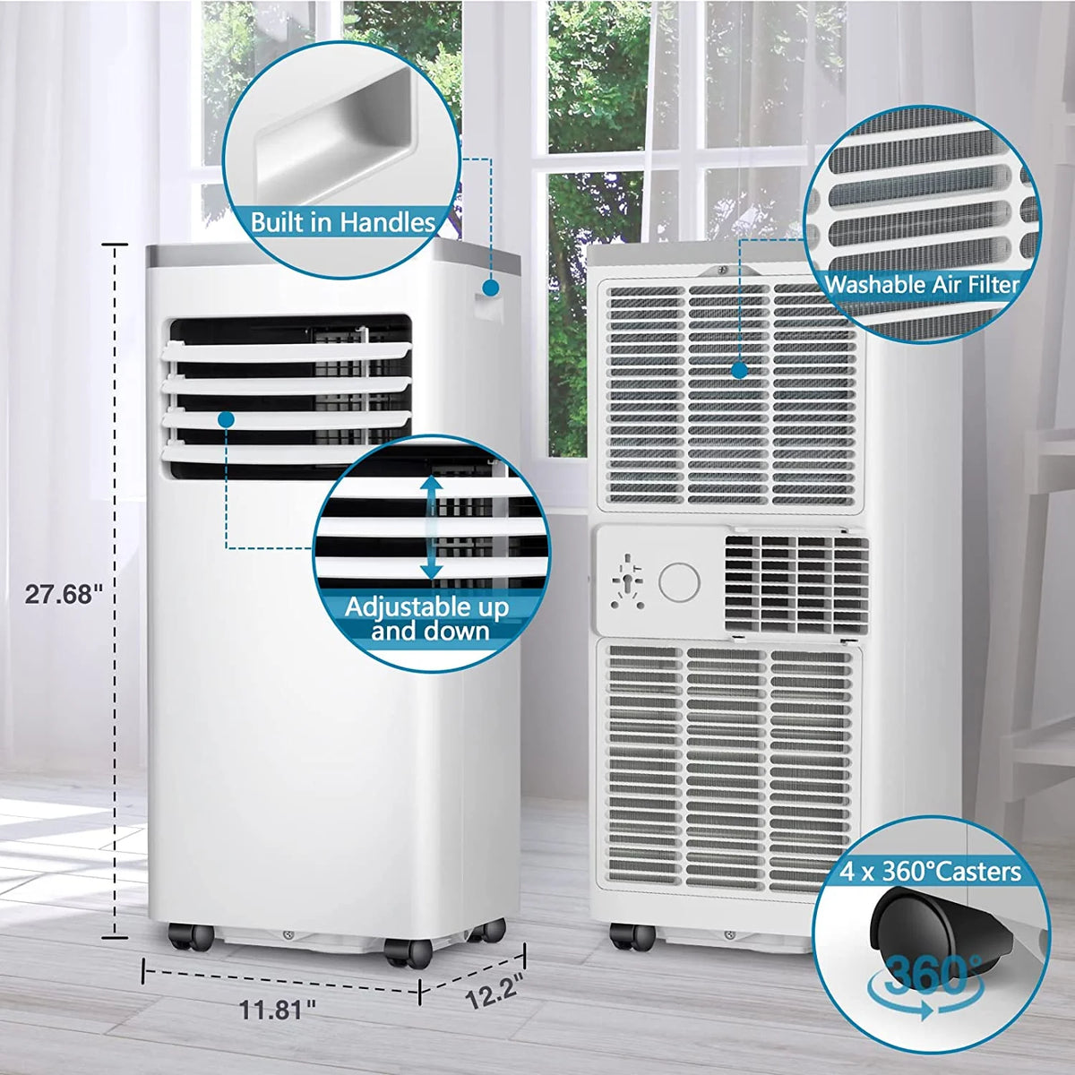5000 BTU Portable Air Conditioner A48173