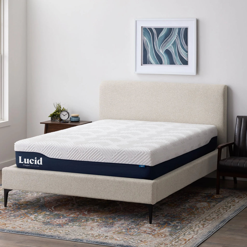 10 Gel Aloe Hybrid Memory Foam Mattress Queen R853