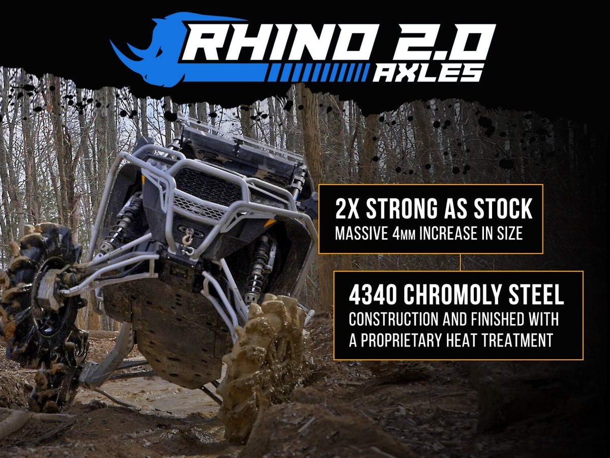 Pair of 2 Front CV Axles for Polaris RZR XP 1000/4 X3144
