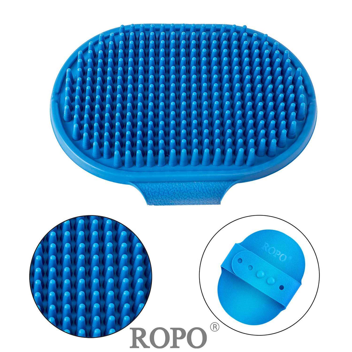Dog Grooming Brush, Pet Shampoo Bath Brush 2pcs K94383