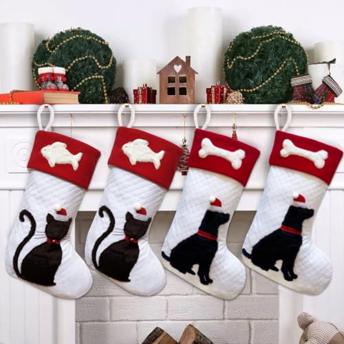 20 inch Dog Christmas Stockings Y891
