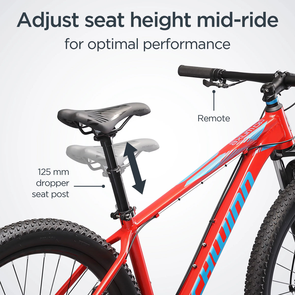 Red 17-Inch Mountain Bike J52517