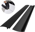 Silicone Stove Gap Covers (2 Pack, 21 Inches, Black) A548764