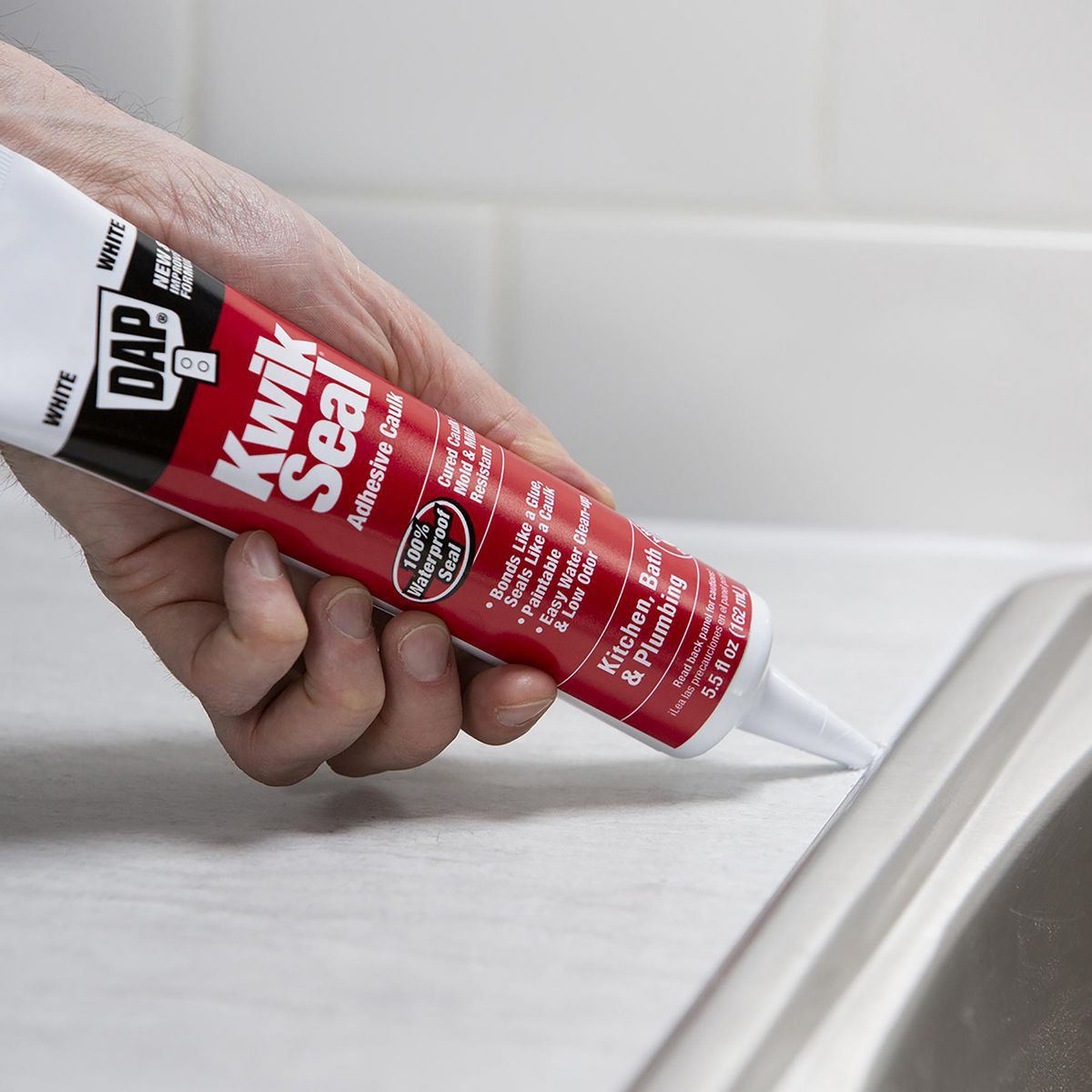 5.5 oz. Tub and Tile Adhesive Caulk A578169