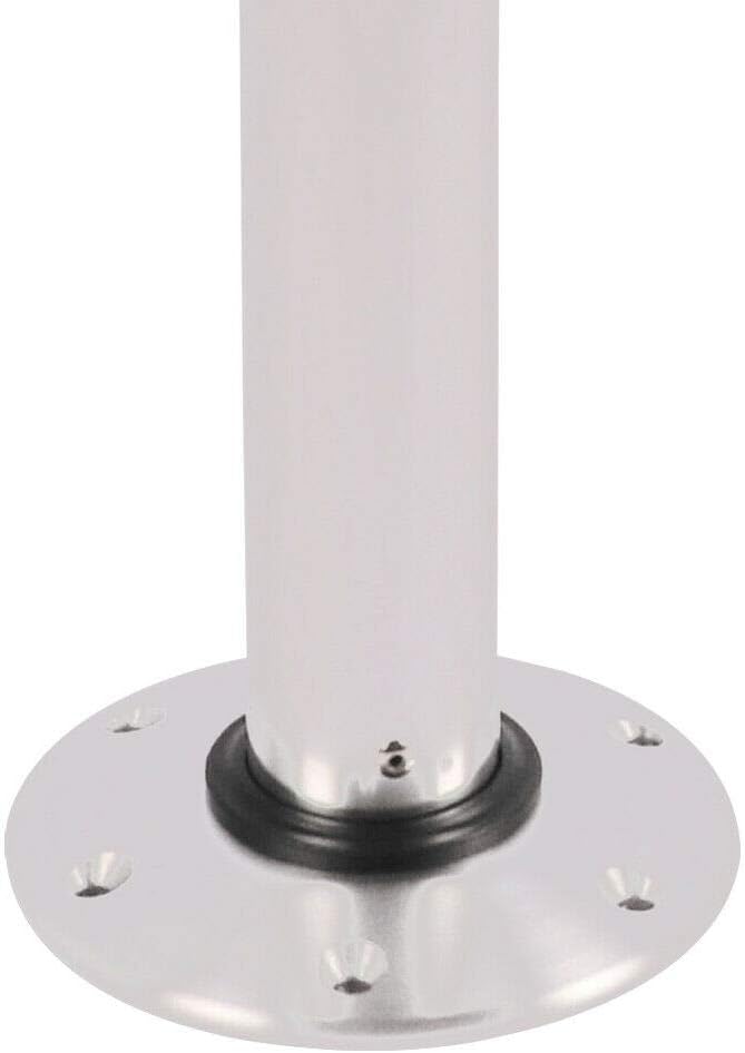 Aluminum +ABS Adjustable Table Pedestal Stand Leg and Base 22''-28'' I4869