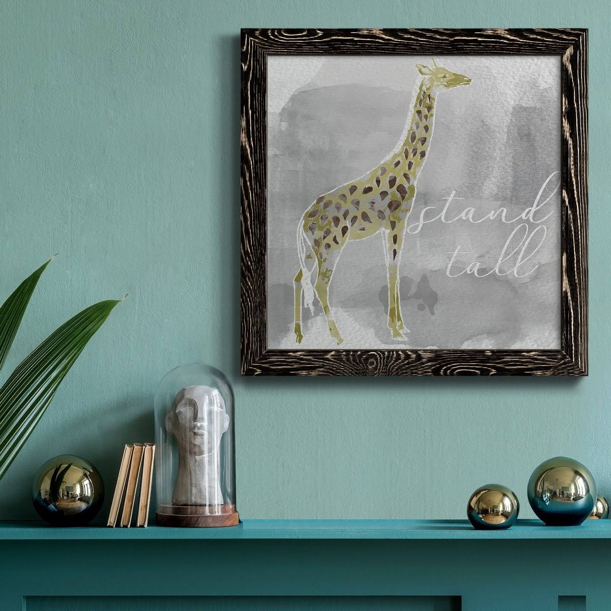 Grey Framed Canvas X44641