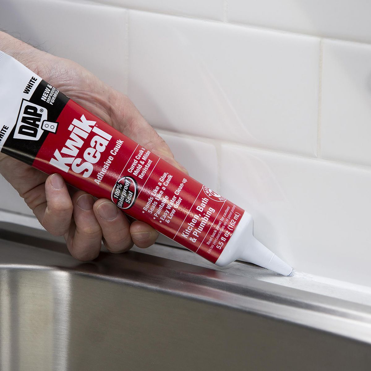 5.5 oz. Tub and Tile Adhesive Caulk A578169