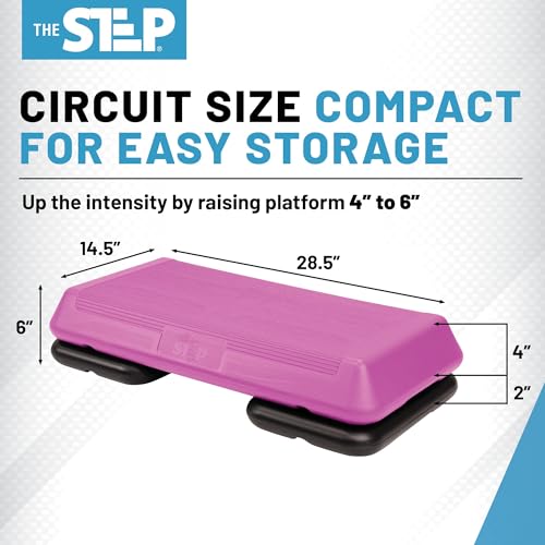 Exercise Step Platform with 2 Risers Z583816