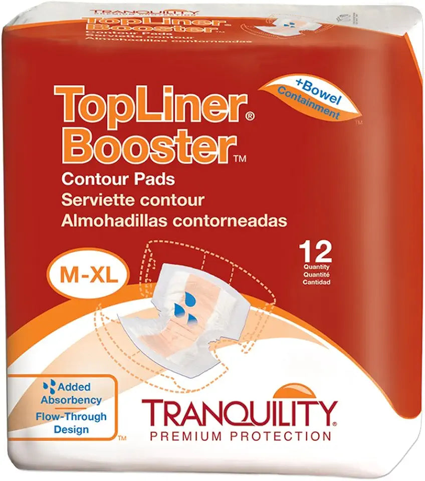 Disposable Absorbent Booster Contour Pads 12 ct T681283