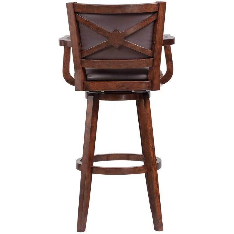 Cappuccino Swivel Extra Tall Barstool A533454