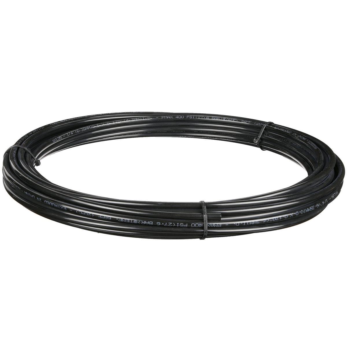 Black Nylon Tubing 3/8x22 OD 100 ft Q2774