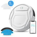 Robot Vacuum and Mop White Y341