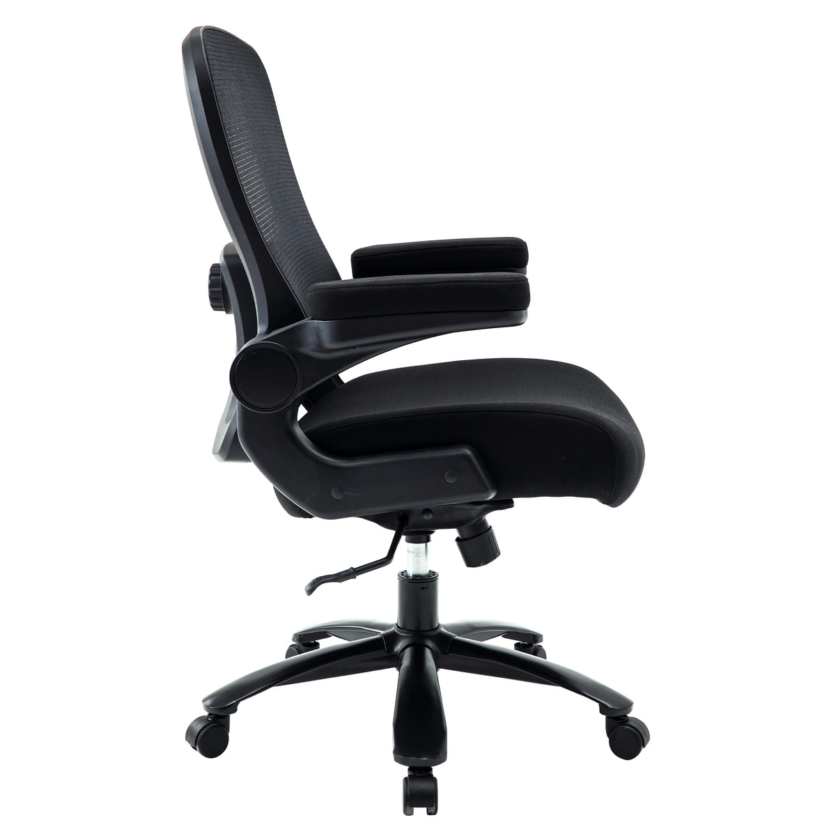 Black Mesh Office Chair with Adjustable Lumbar Support C208735