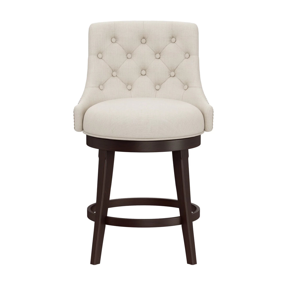 Wood Counter Height Swivel Stool J242040