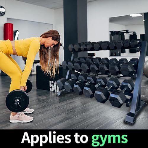 Heavy Duty Steel 3-Tier Dumbbell Rack 1100 LBS Capacity A469830
