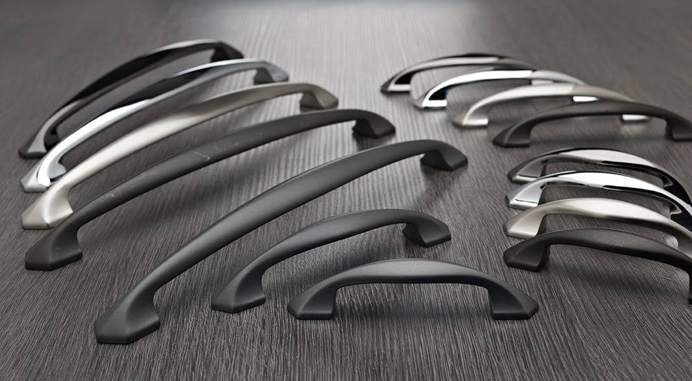 Graphite Arch Cabinet Pull M8510