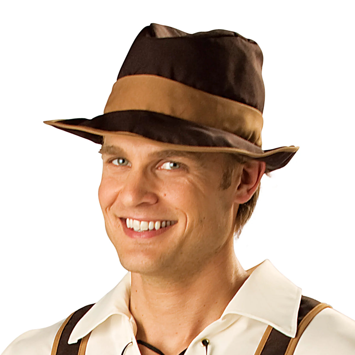Brown Adult Lederhosen Costume H3481