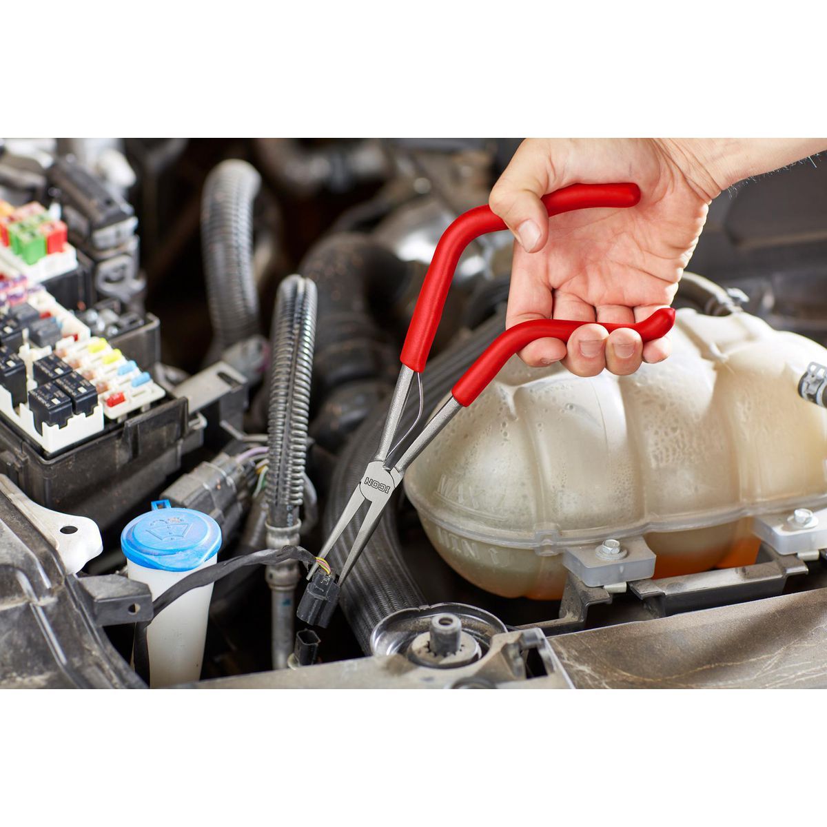 11 in. Long-Reach Pistol-Grip Needle Nose Pliers S57016