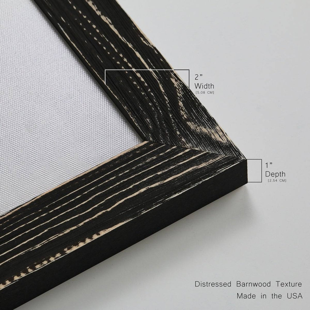 Grey Framed Canvas X44641