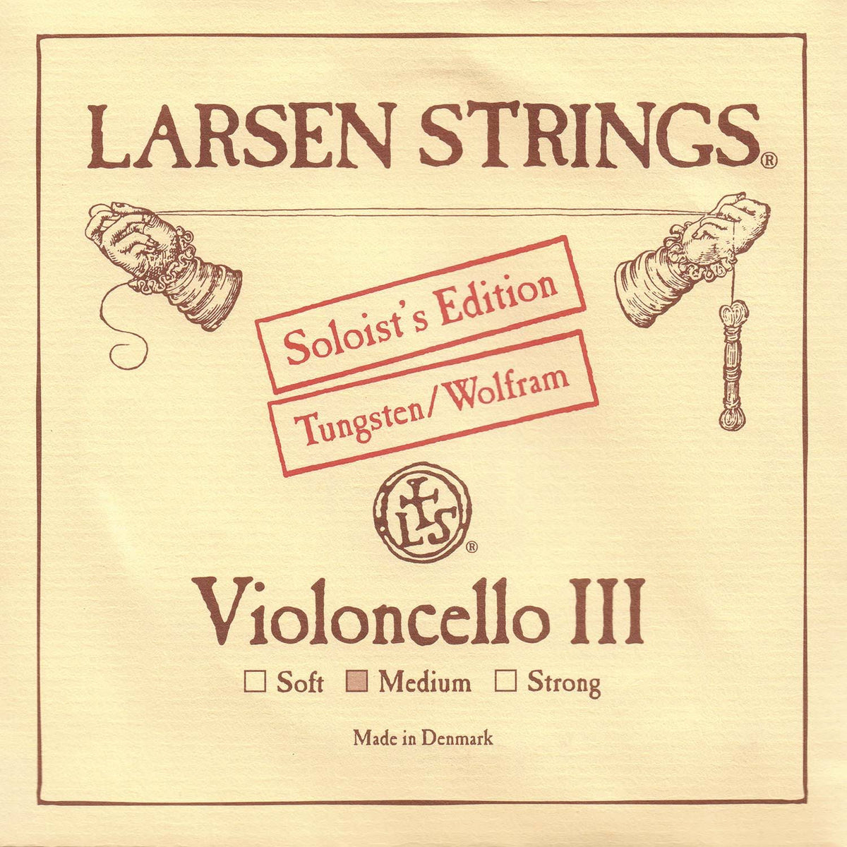 Tungsten/Steel Cello G String, Medium E270