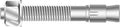5/8 x 10 Carbon Steel Wedge Anchor, Box of 20 N934973