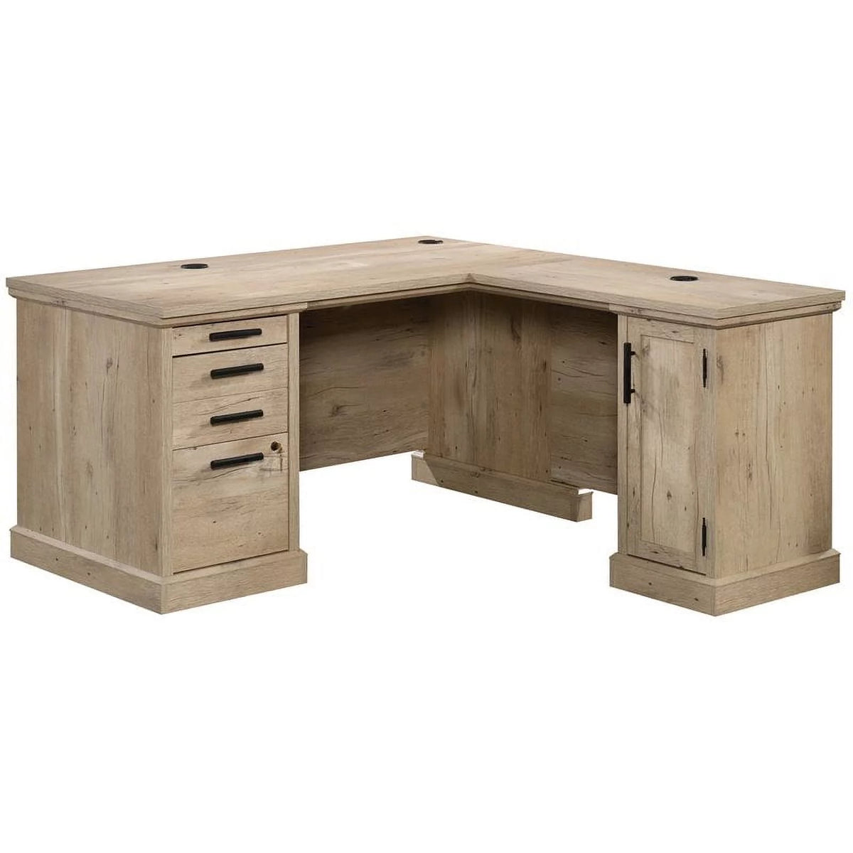 2-Piece L-Shaped Desk & Filing Cabinet Set D101376