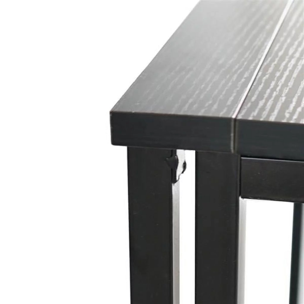 Black Collapsible Computer Desk T96775