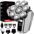 Electric 8D Head Shaver with Floating Head, IP65 Waterproof Rotary Shaver Grooming Kit Pack of 2 K49568