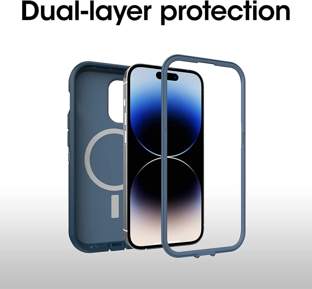 Open Ocean Blue Antimicrobial Case for iPhone 14 Pro Max W33295