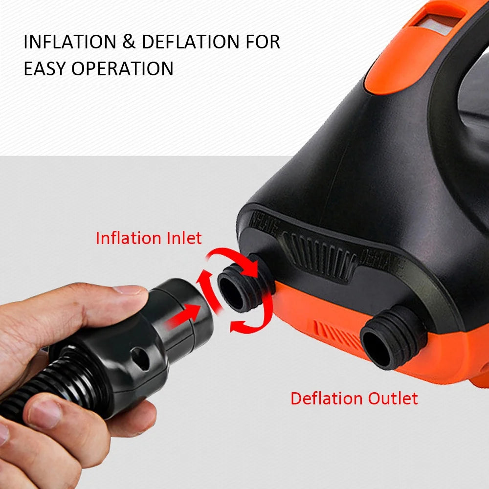 Portable Air Pump with 6PCS Nozzles N342179
