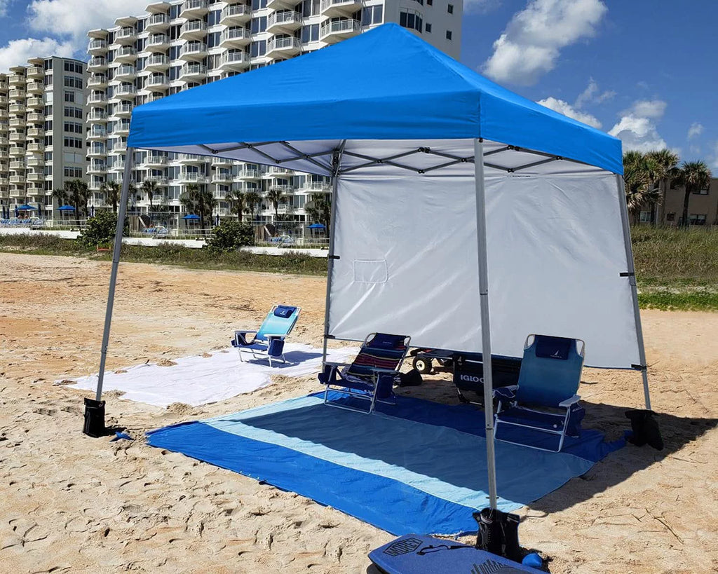 10ft x 10ft Pop Up Canopy Tent with Sidewall Q602123