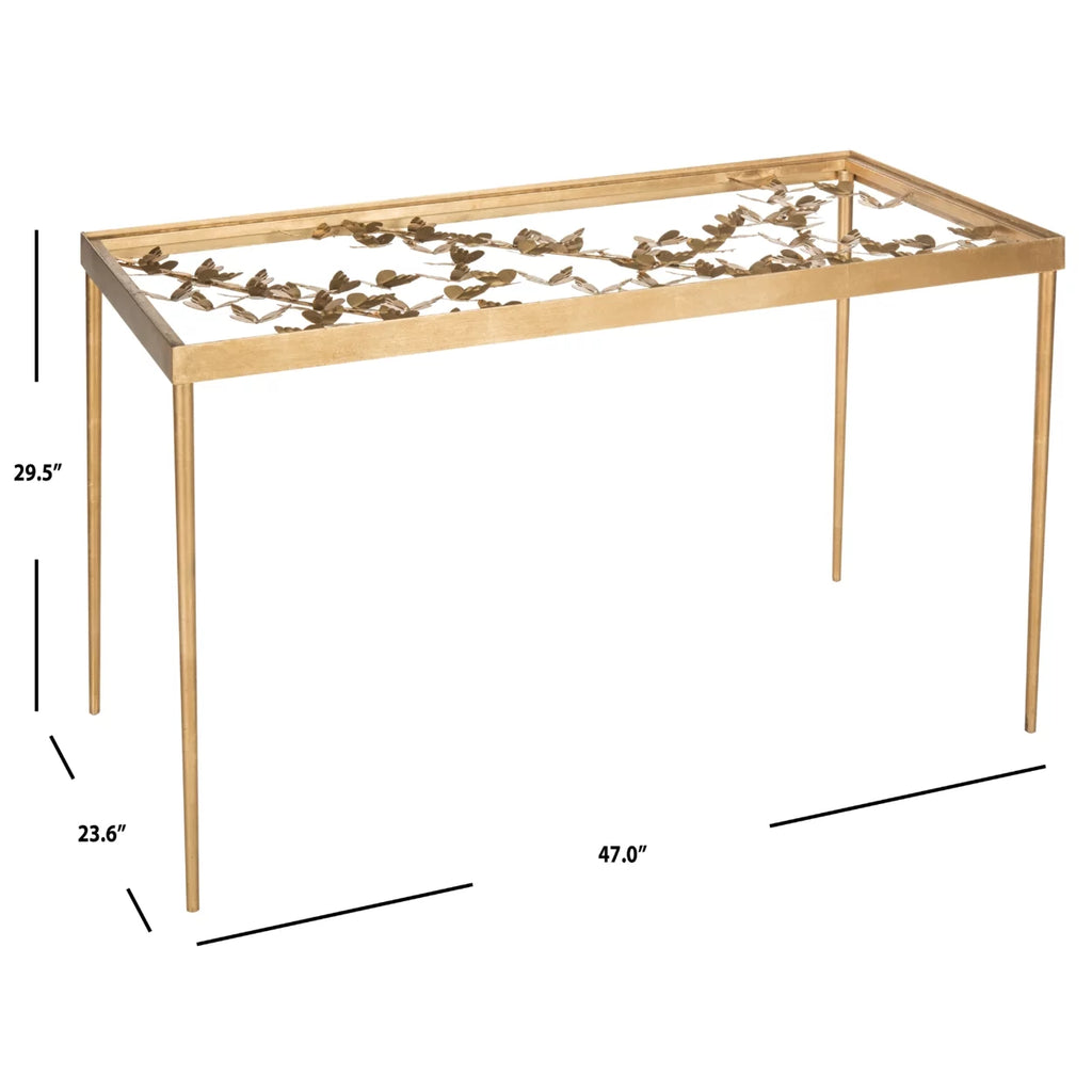 Glass Top Desk W222