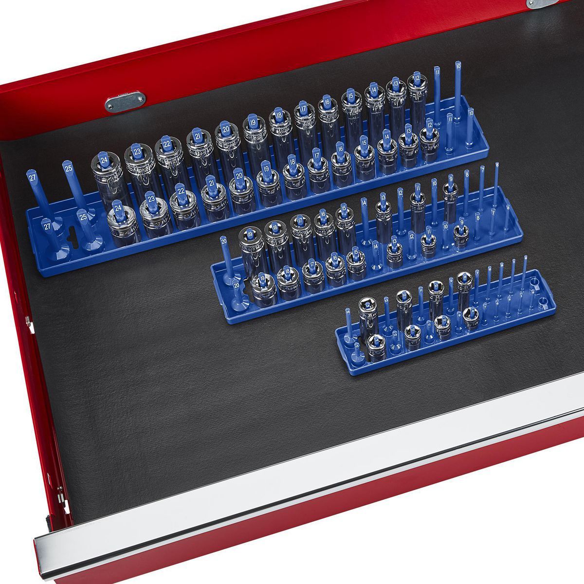 3 Piece Metric Socket Tray M350