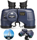 10×50 IPX7 Waterproof Marine Binoculars with Rangefinder Compass BAK4 Prism FMC Lens T7691