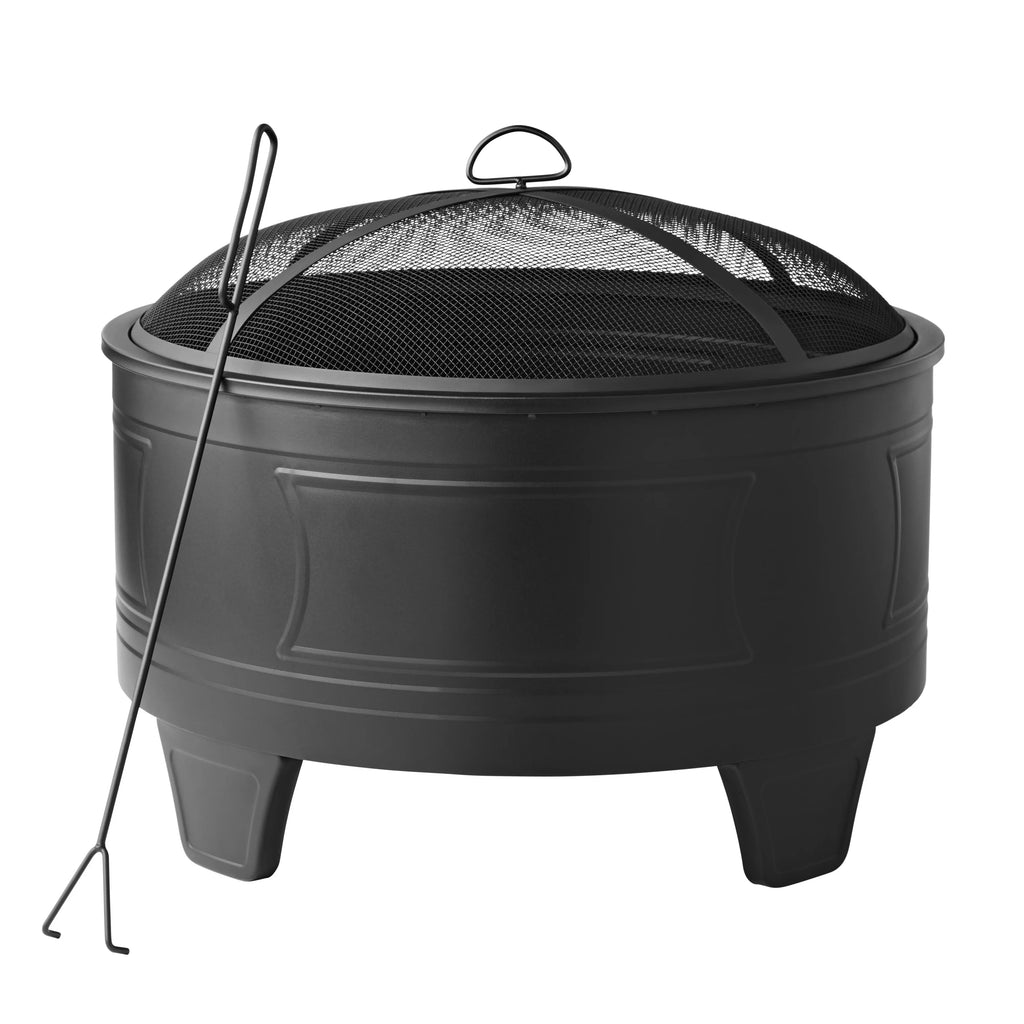 26" Wood Burning Steel Fire Pit Q23321