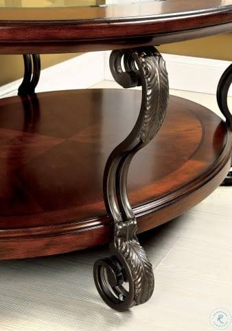 Brown Cherry End Table S376