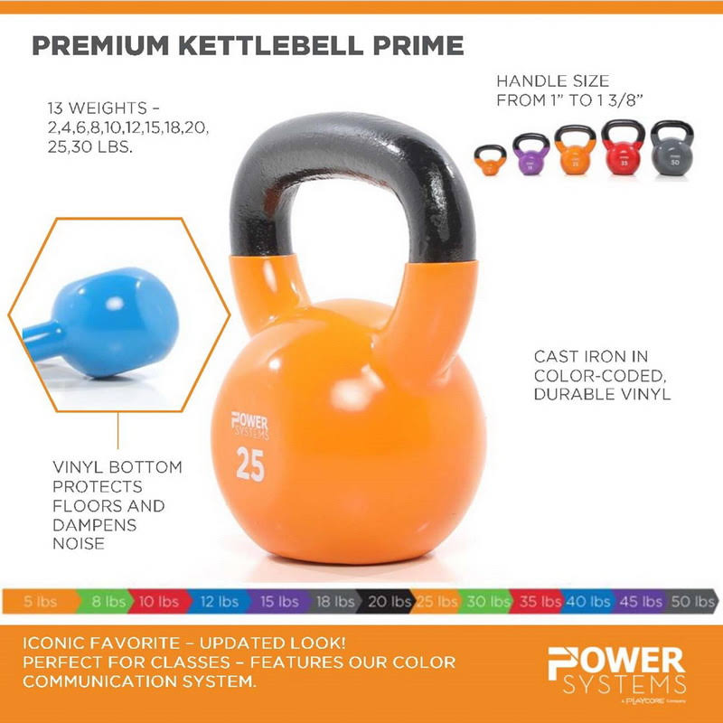 25lb Orange Kettlebell U169